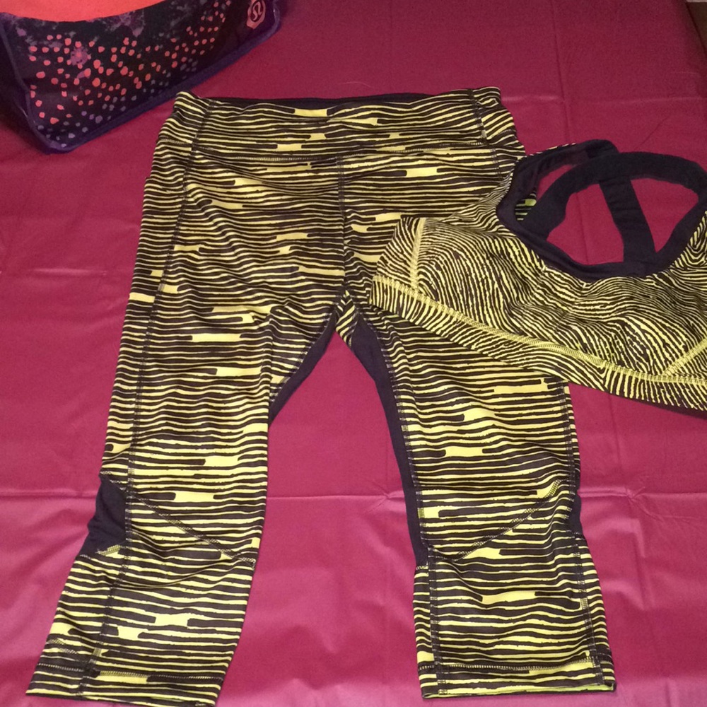LULULEMON Seawheeze Pace Rival Crop Pant